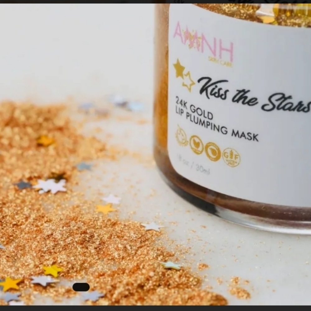 AMNH Skincare Kiss The Stars 24k Lip Plumping Mask
